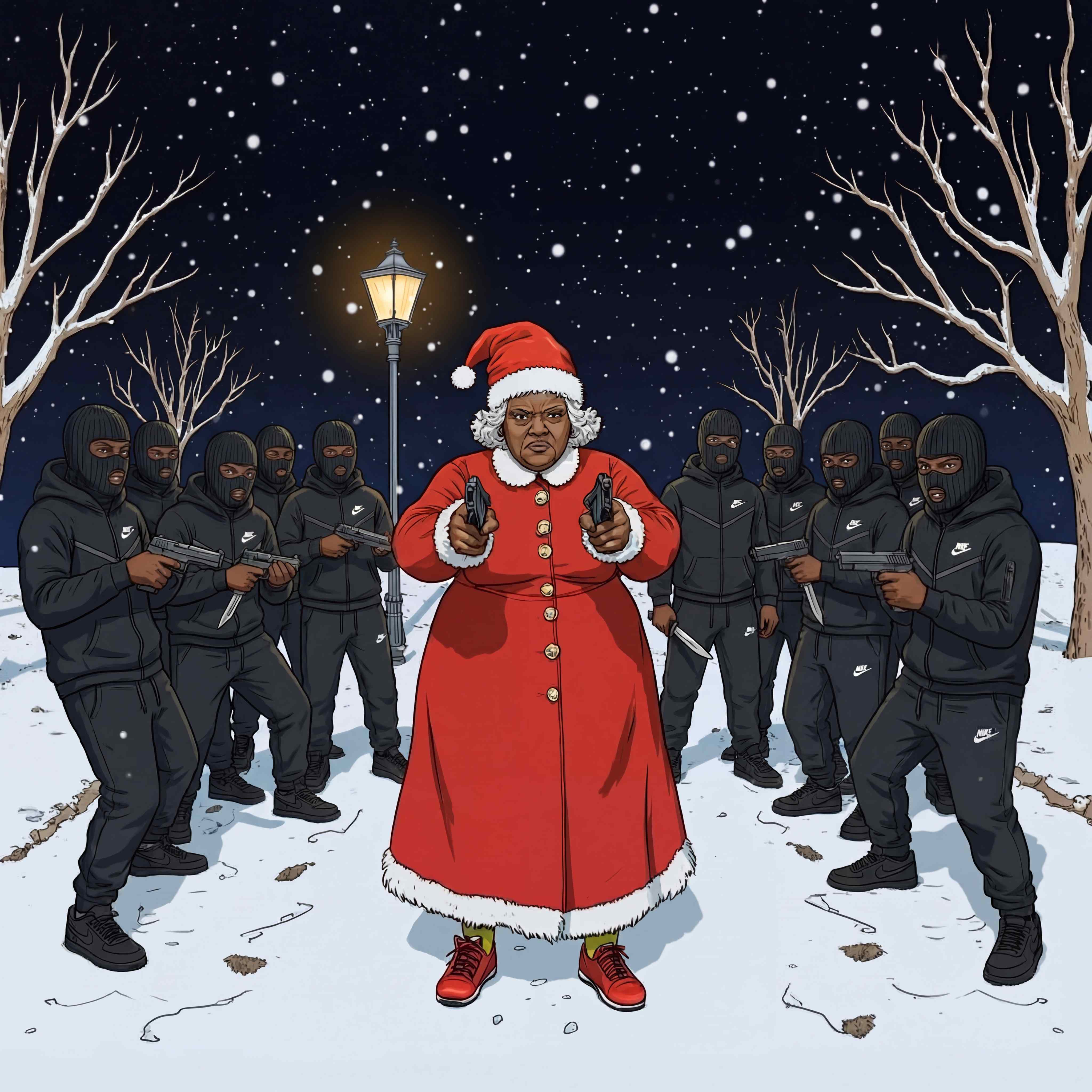 Big Mama and the YNs ready to switch up